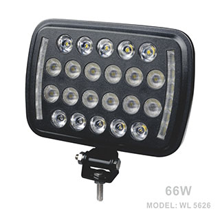 WL5626 66 Watts LED Work Lamp,led jeep off road lights